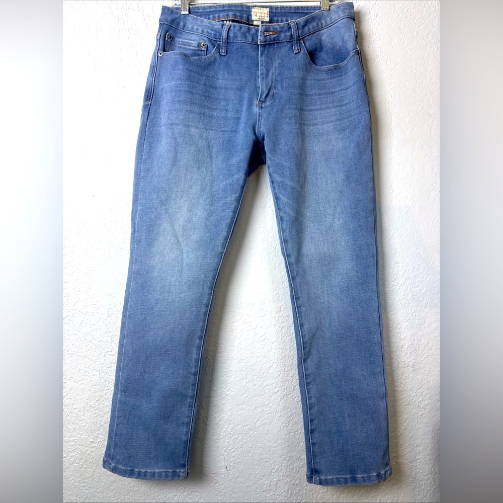 Weatherproof Men's Light Blue‎ Straight Jeans